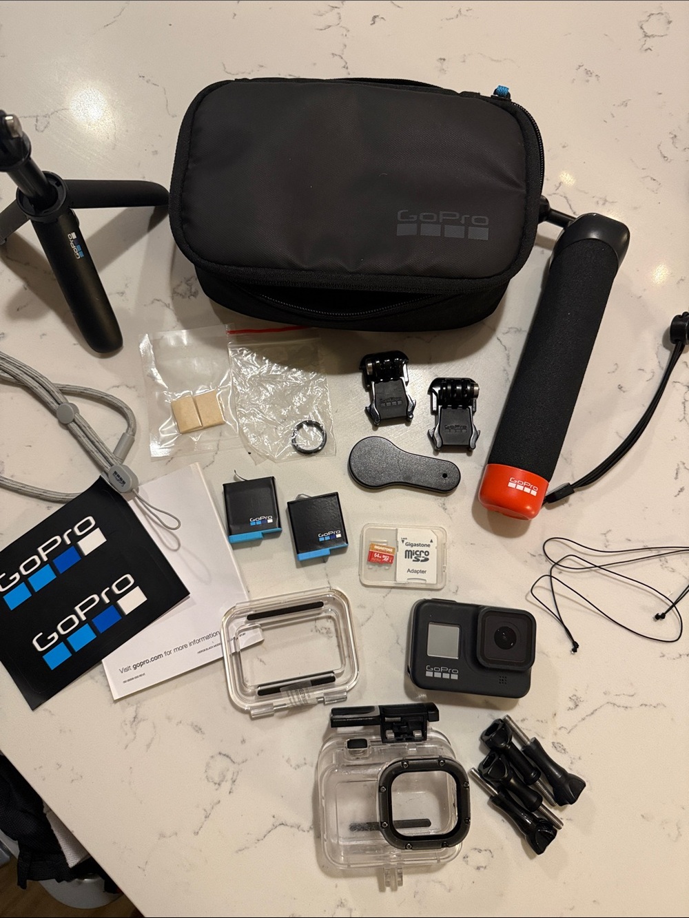 GoPro Hero 8 Black Scuba Diving + tons of accessories